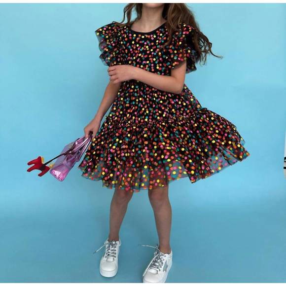 Lola + The Boys Dresses New Lola The Boys Funfetti Surprise Dress